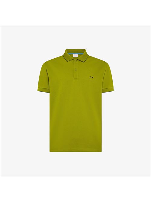 polo small stripe on collar SUN 68 | A3611142